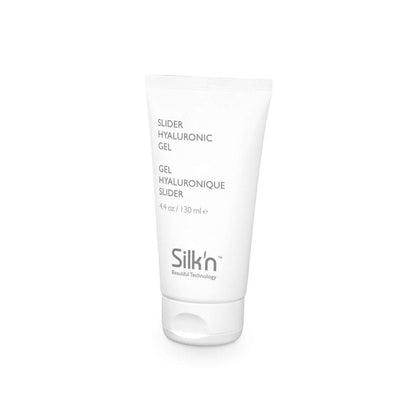Silk'n Conductive Slider Gel – Feuchtigkeitsspendendes Hyaluron-Gel für Gesicht und Körper, parabenfrei, sulfatfrei, duftstofffrei, wasserbasiert, 130 ml