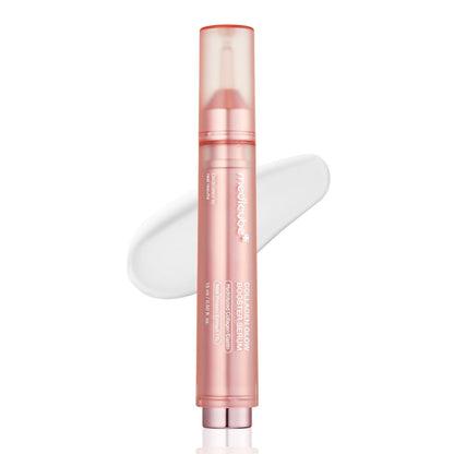 Medicube Collagen Glow Booster Milch Serum – Twist & Click – Strahlkraft & Feuchtigkeit mit Niacinamid, Milchproteinextrakt, hydrolysiertem Kollagen – für strahlende & gestraffte Haut – Koreanische Hautpflege, 15 ml