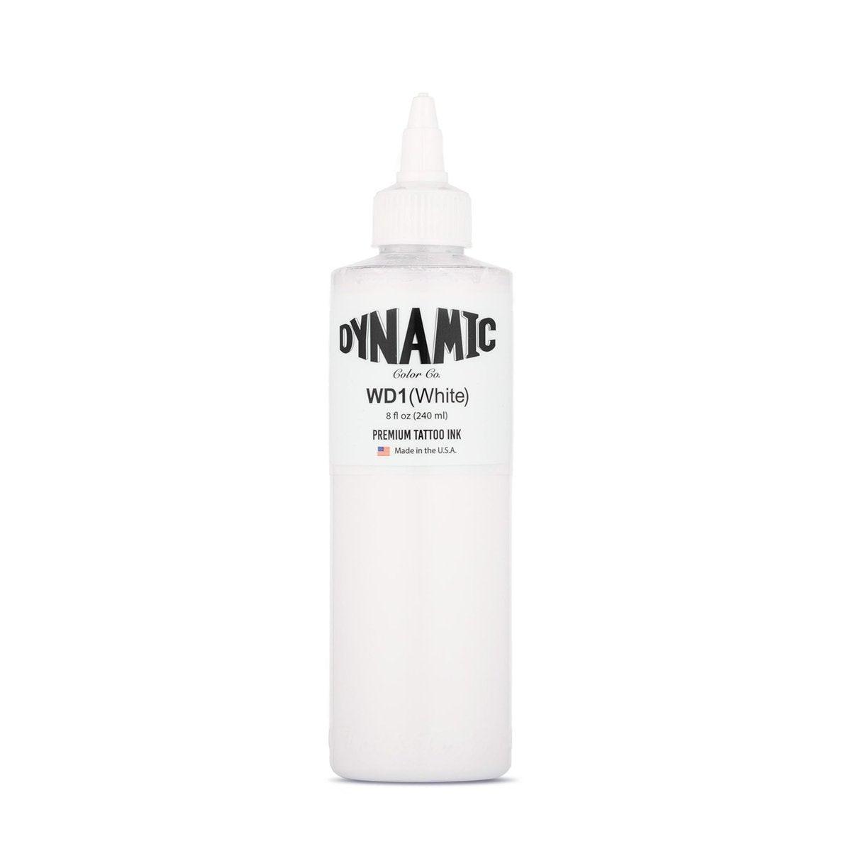 Dynamic Color Co – Weiße Tattoo-Farbe, Hergestellt in den USA, Sterilisiert, Seit 1990, Vegan, Hochwertiges Pigment für Lebendige und Langanhaltende Ergebnisse