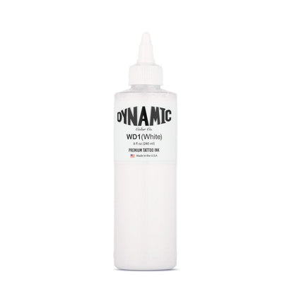 Dynamic Color Co – Weiße Tattoo-Farbe, Hergestellt in den USA, Sterilisiert, Seit 1990, Vegan, Hochwertiges Pigment für Lebendige und Langanhaltende Ergebnisse