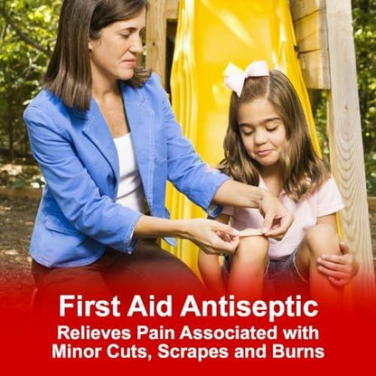 CareALL First Aid Burn Relief Cream 0,9g Beutel (Packung mit 25) Schmerzlindernde Erste-Hilfe-Creme zur vorübergehenden Linderung von Schmerzen bei leichten Verbrennungen, Schnitten und Schürfwunden. Verhindert Infektionen