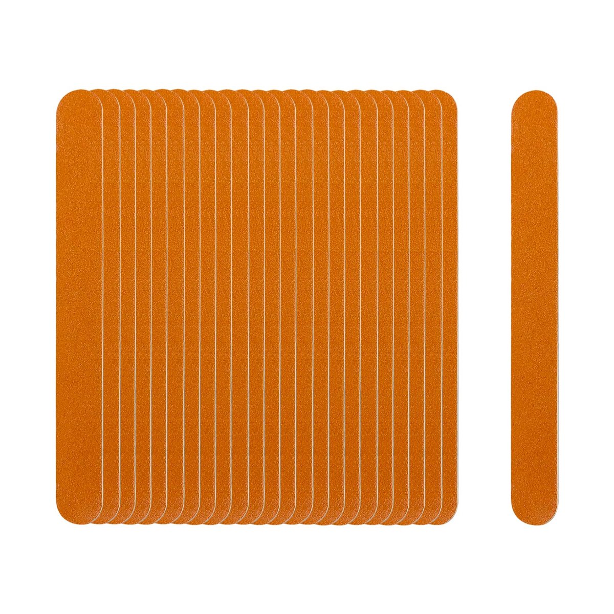 LNAUJS 24er Pack Nagelfeilen, Holz-Nagelfeilen mit Emery-Beschichtung für natürliche Nägel, doppelseitiges Maniküre-Werkzeug-Set, kompakte Feilen, 17,8 cm