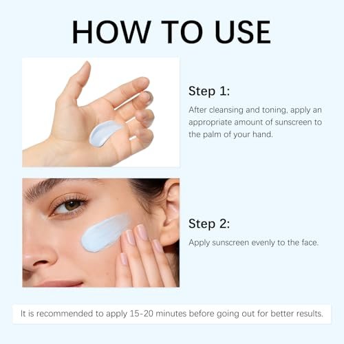 Sonnencreme Stick mit Centella SPF50+ PA++++ Feuchtigkeitsspendender Sun Stick wasserfest leichter UVA UVB Breitbandschutz Sonnenschutzstift für Gesicht und Körper (1 Stück)