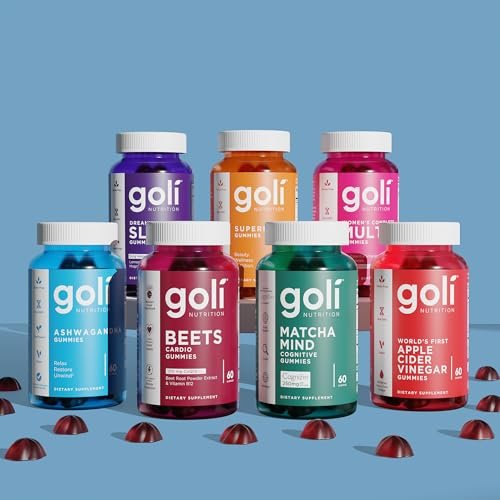 Goli Matcha Mind Cognitive Gummies mit Cognizin Citicolin - 250 mg Citicolin plus Matcha-Pulver - Gehirn Gesundheit und Fokus Unterstützung - Vegan, Nicht-GVO, Glutenfrei
