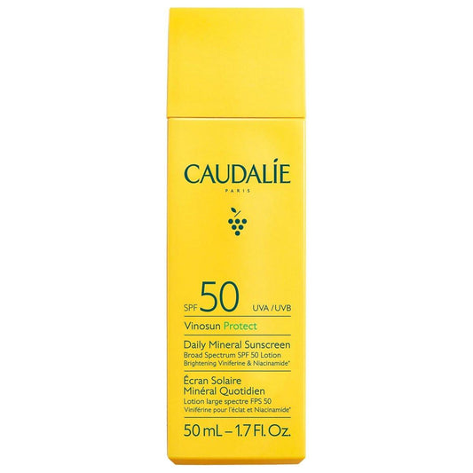 Caudalie Vinosun Protect Tägliches Mineralisches Sonnenschutzmittel SPF50 - 50 ml