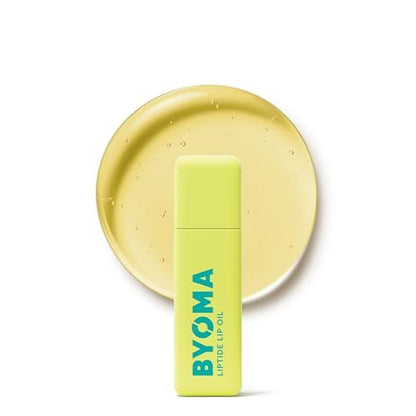 BYOMA Liptide Lip Oil – Glänzender, nicht klebriger Lippenglanz mit Peptiden, Avocado- & Tamanu-Öl – Pflegt, polstert, hydratisiert – 0,16 oz