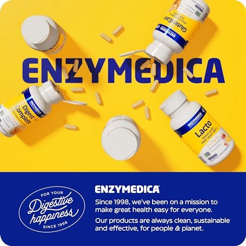 Enzymedica Berberin Phytosome – Hoch bioverfügbares Berberin für natürliche Stoffwechselunterstützung | 60 Kapseln