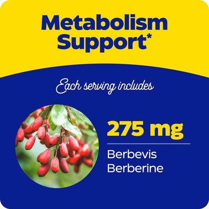 Enzymedica Berberin Phytosome – Hoch bioverfügbares Berberin für natürliche Stoffwechselunterstützung | 60 Kapseln