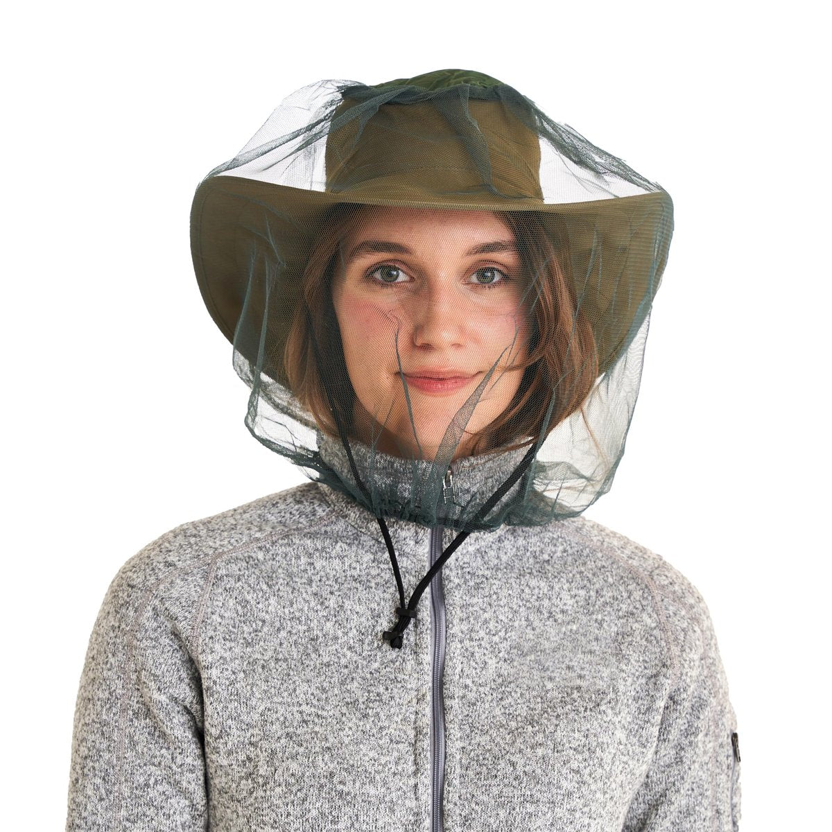 Coghlan's Moskitonetz für den Kopf: Ultrafeines Netz für Outdoor-Camping, Wandern & Angeln – Atmungsaktiv & Leicht
