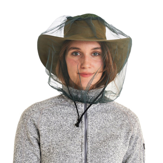 Coghlan's Moskitonetz für den Kopf: Ultrafeines Netz für Outdoor-Camping, Wandern & Angeln – Atmungsaktiv & Leicht