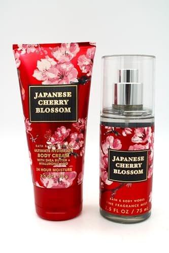 Japanische Kirschblüte, Bad & Körper, Reisegröße Duftnebel & Körpercreme Set