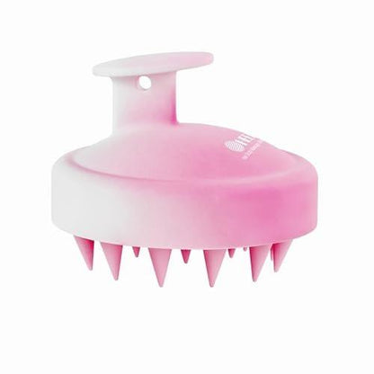 HEETA Kopfhautmassagegerät für Haarwachstum – Weiches Silikon-Scalp Scrubber Shampoo-Bürste zur Exfoliation, Schuppenentfernung & Stressabbau – Nass & Trocken für dickes, dünnes, lockiges Haar – Gradient Lila
