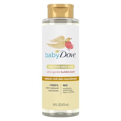 Baby Dove Bubble Bath für melaninreiche Haut – 16 oz, Silber
