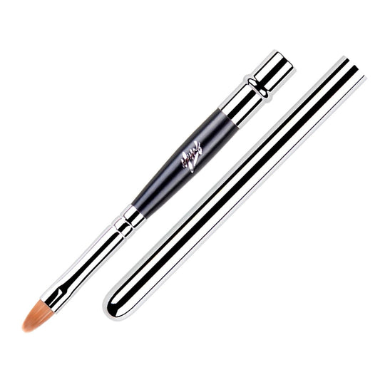 ACOSBRUOP Professionelle Lippenpinsel für Lippenstift und Lipgloss – Make-up-Pinsel-Applikator, einziehbarer Lippenpinsel mit exquisiter Schutzkappe
