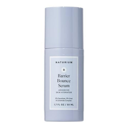 Naturium Barrier Bounce Serum – Feuchtigkeitsspender & Hautpflege mit Squalan & Ceramid-Komplex für Gesicht, Hals & Dekolleté, 50 ml