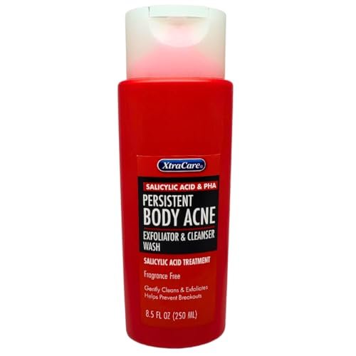 XtraCare Persistent Body Acne Exfoliator & Cleanser Body Wash Duftfrei 8,5 oz