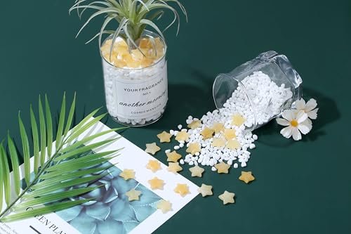 20er Set Citrin Kristallsterne – Polierte Heilsteine für Meditation und Energieausgleich – Geschenkidee für Frauen