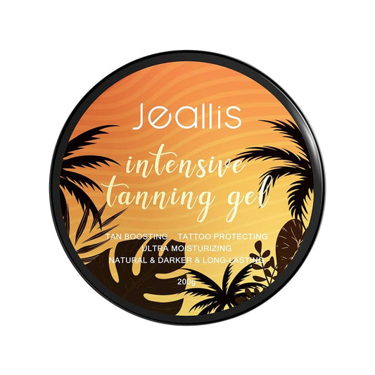 Jeallis Extreme Dark Intensive Tanning Luxe Gel Mango – Bräunungsbeschleuniger für Sonne und Sonnenbank, natürliche schnellere dunklere Bräune, 200 ml