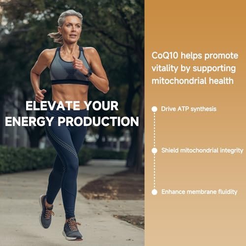 Ubiquinol CoQ10 400 mg Weichkapseln mit Vitamin E & Omega-3 – Maximale Absorption Coenzym Q10, Starkes Antioxidans, Unterstützt Herzgesundheit & Energieproduktion, 120 Stück, Nicht-GVO