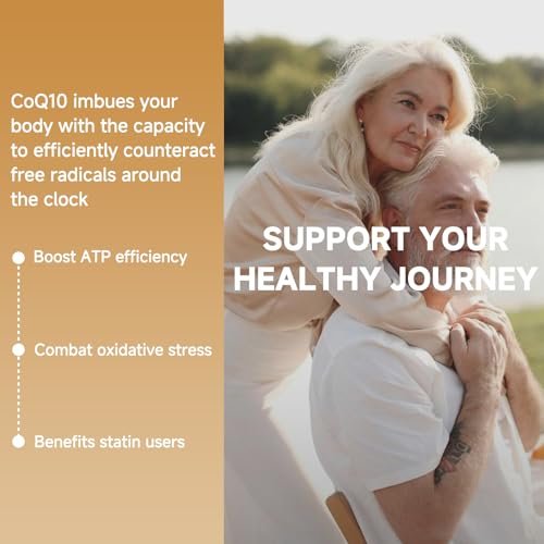 Ubiquinol CoQ10-300mg Weichkapseln mit Vitamin E & Omega 3 - Coenzym Q10 Nahrungsergänzungsmittel für Herzgesundheit & Energieproduktion - Starkes Antioxidans - 120 Portionen, 4-Monats-Vorrat