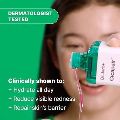 Dr.Jart+ Cicapair Intensive Soothing Repair Treatment Liquid – Beruhigendes Gesichtswasser mit Centella Asiatica gegen Rötungen, 150 ml