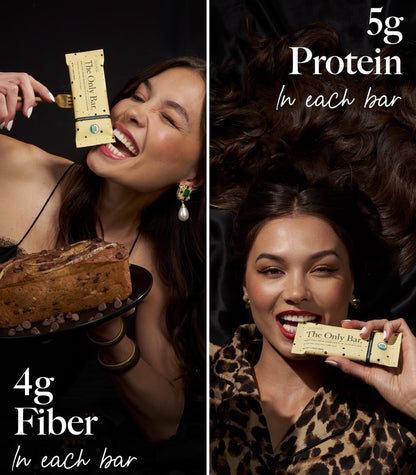 Truvani Pflanzliche Snack-Riegel | Schokoladen-Chip-Bananenbrot 1er-Pack | 5g Protein | USDA Bio & Vegan | Der einzige Riegel | Laktose-, Soja- & Glutenfrei | Einzeln verpackt