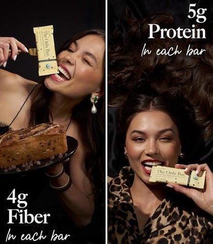 Truvani Pflanzliche Snack-Riegel | Schokoladen-Chip-Bananenbrot 1er-Pack | 5g Protein | USDA Bio & Vegan | Der einzige Riegel | Laktose-, Soja- & Glutenfrei | Einzeln verpackt