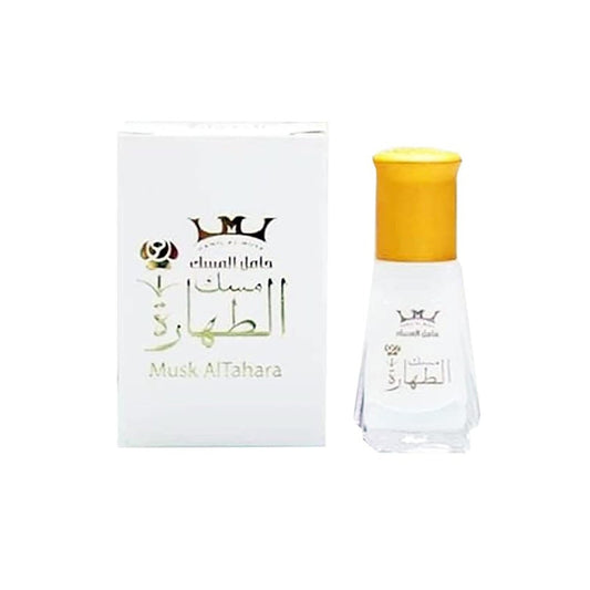 NileMarts Musk Al Tahara Reines Arabisches Ölparfüm – Premium Duftöl für langanhaltende Frische und Eleganz, Weiß (1 Flasche = 6 ml)
