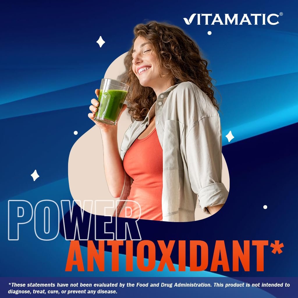 Vitamatic Alpha-Liponsäure (ALA) 600 mg pro Portion - 240 Kapseln - 120 Portionen - Non-GMO & Glutenfrei