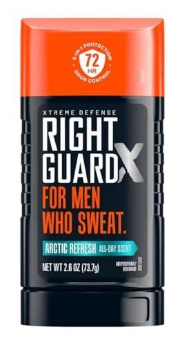 Right Guard Xtreme Defense Arctic Refresh Festes Deodorant für Herren 2,6 Unzen (3er-Pack)