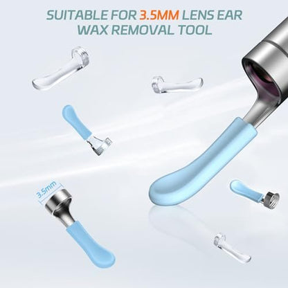 Bebird Ersatzspitzen Ear-10 10 Stück Ohrenschmalzentfernungsspitzen für nasse/trockene Ohrenreinigung – Original BEBIRD Ohrreiniger-Spitzen für R1/W3/R3/M9/T15/X3/D3Pro/X1+Plus (Durchmesser 3,5 mm)