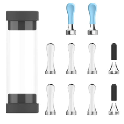 Bebird Ersatzspitzen Ear-10 10 Stück Ohrenschmalzentfernungsspitzen für nasse/trockene Ohrenreinigung – Original BEBIRD Ohrreiniger-Spitzen für R1/W3/R3/M9/T15/X3/D3Pro/X1+Plus (Durchmesser 3,5 mm)