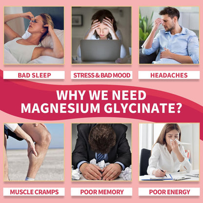 IRIDESICENT Magnesium Glycinat Gummibärchen, Zuckerfrei mit Ashwagandha, Zink, Vegan - 60 Kirsch-Gummis