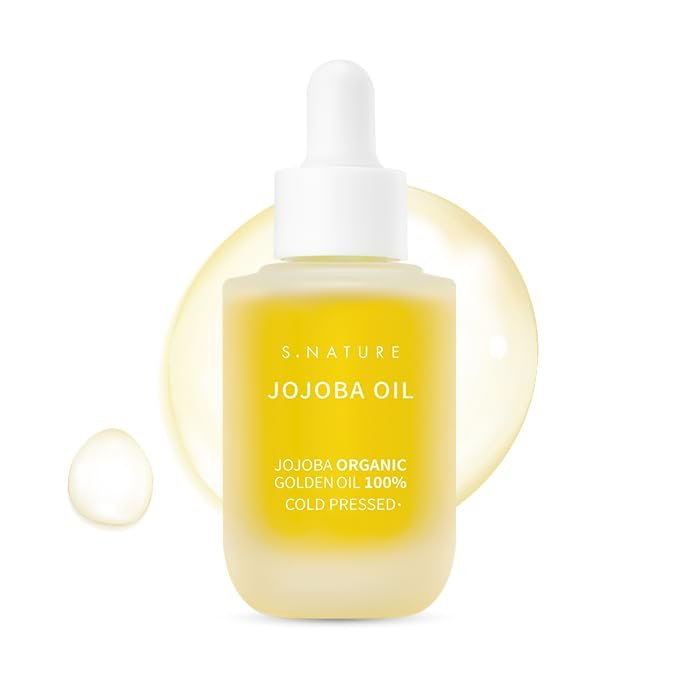 S.NATURE JOJOBA ÖL 30ml – Feuchtigkeitsspendendes, pflegendes Mehrzwecköl für Gesicht, Haare und Körper | 1,01 Fl Oz