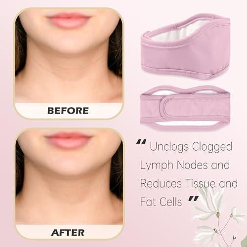 Rizinusöl-Pack-Wrap mit Bio-Baumwollflanell – Wiederverwendbare Rizinusöl-Packs für den Bauch – Rizinusöl-Pack für Leberreinigung – Lila (Rizinusöl nicht enthalten)