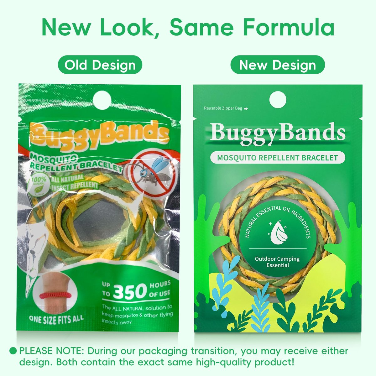 BuggyBands 24er Pack Mückenarmbänder für Erwachsene & Kinder – DEET-frei, einzeln verpackt, verstellbare PU-Leder-Armbänder gegen Insekten