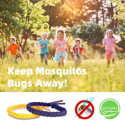 BuggyBands 24er Pack Mückenarmbänder für Erwachsene & Kinder – DEET-frei, einzeln verpackt, verstellbare PU-Leder-Armbänder gegen Insekten