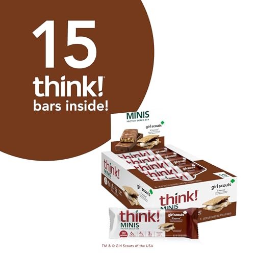 think! Girl Scout Minis S'mores - 15 Riegel Protein-Snack