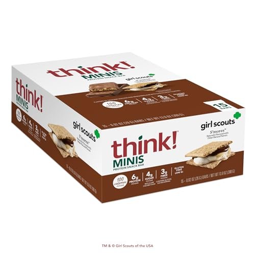 think! Girl Scout Minis S'mores - 15 Riegel Protein-Snack