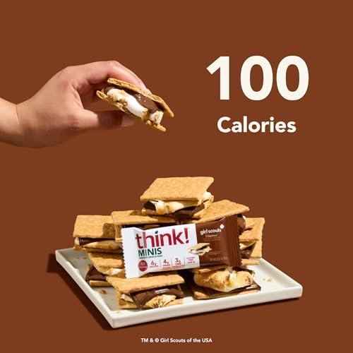 think! Girl Scout Minis S'mores - 15 Riegel Protein-Snack