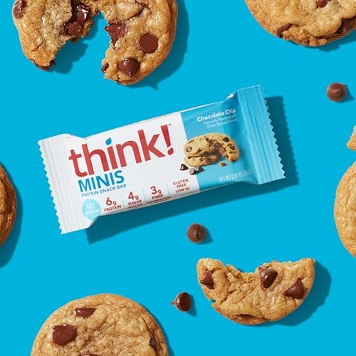 think! Minis, Schokoladenstückchen, 15er-Pack, Proteinriegel