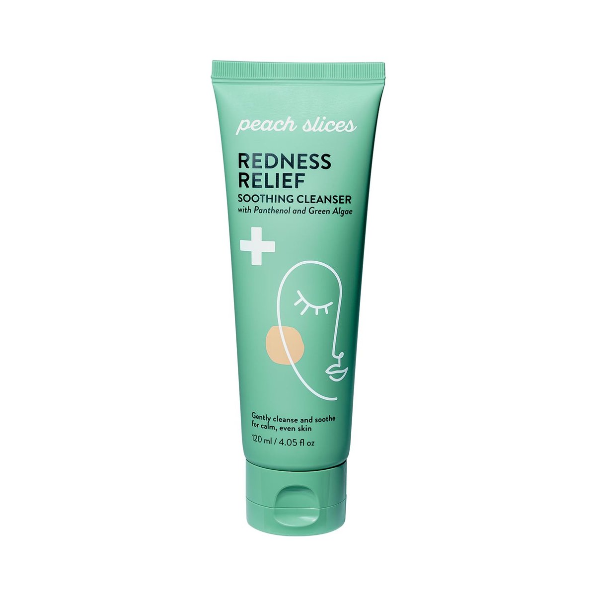 Peach Slices - Rötungen lindernder Reinigungsschaum (120 ml) - Sanfte Reinigung und Beruhigung - Für einen ruhigen, ebenmäßigen Teint - mit Panthenol, Grünalgen & Rhodomyrtus - Vegan, tierversuchsfrei, Koreanische Hautpflege