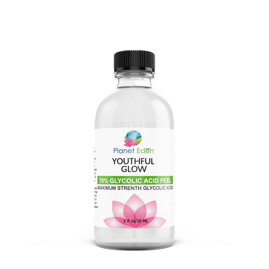 70% Glykolsäure Hautpeeling Set mit Pinsel – Reduziert feine Linien, Falten, Sonnenschäden, matte Haut – inklusive 1 Pinsel
