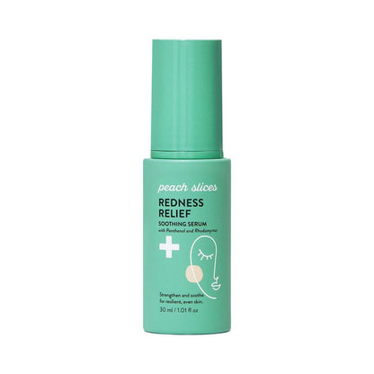 Peach Slices - Rötungen linderndes, beruhigendes Serum (30 ml) - Stärkt & Beruhigt - Widerstandsfähige & gleichmäßige Haut - Panthenol, Rhodomyrtus, Cica & Allantoin - Vegan, tierversuchsfrei, Koreanische Hautpflege & Beauty