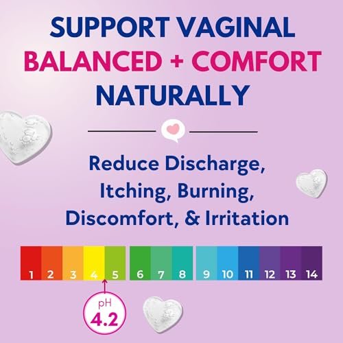 Muun Frauen Scheidenprobiotika gegen Hefepilzinfektionen & bakterieller Vaginose – 12er-Pack Vaginal-Moisturizer bei Trockenheit & zur Förderung des pH-Gleichgewichts, feminine Geruchselimination & Vaginalgesundheit, hormon- & östrogenfrei