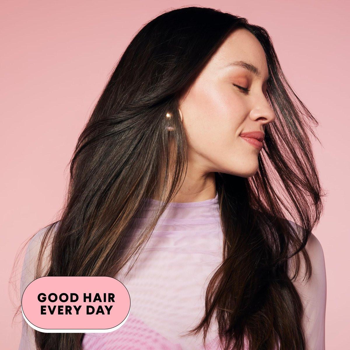MONDAY HAIRCARE Glättendes Shampoo + Conditioner Set (2er-Pack) 27 oz je Flasche – Für krauses, grobes & lockiges Haar mit Kokosöl, Sheabutter & Vitamin E – 100% recycelbare Flasche – Pink