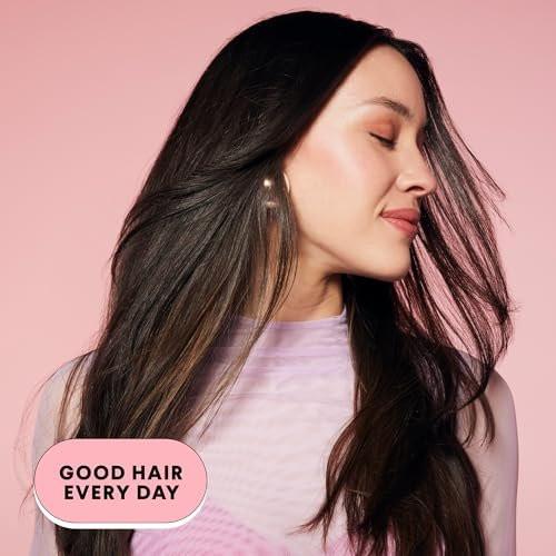 MONDAY HAIRCARE Glättendes Shampoo + Conditioner Set (2er-Pack) 27 oz je Flasche – Für krauses, grobes & lockiges Haar mit Kokosöl, Sheabutter & Vitamin E – 100% recycelbare Flasche – Pink