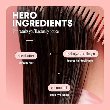 MONDAY HAIRCARE Volume Shampoo & Conditioner Set (2er-Pack, 27 oz) für feines, dünnes und fettiges Haar – mit Kokosöl, Ingwerextrakt und Vitamin E – 100% recycelbare Flasche
