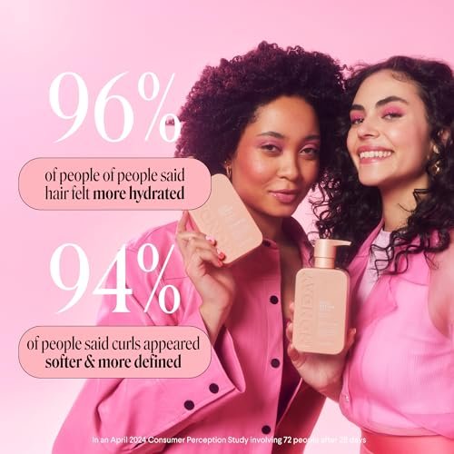 MONDAY HAIRCARE Curl Define Shampoo + Conditioner Set (2er-Pack) 12 oz Jeder – Pflegt Locken, Bändigt Frizz, Kokosöl und Sheabutter für mehr Glanz, 100% recycelbare Flasche