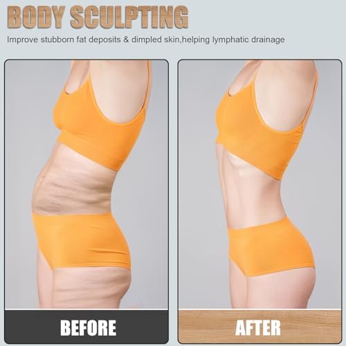 KintKita Holz Therapie Massagewerkzeuge – Holzförmiger Lymphdrainage-Massager zur Cellulite-Reduktion, Körperformung & Muskelentspannung (30 x 15 cm)